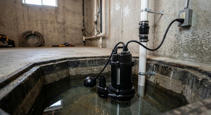 Basement Drainage Installation in Birmingham, AL