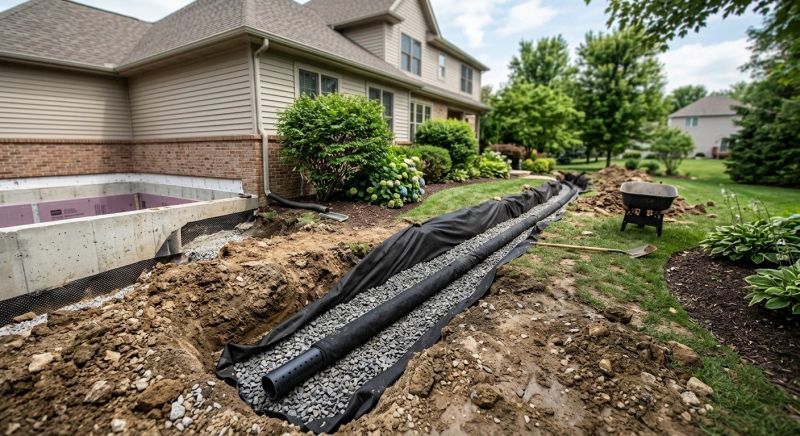 Foundation Drain Replacement in Birmingham, AL