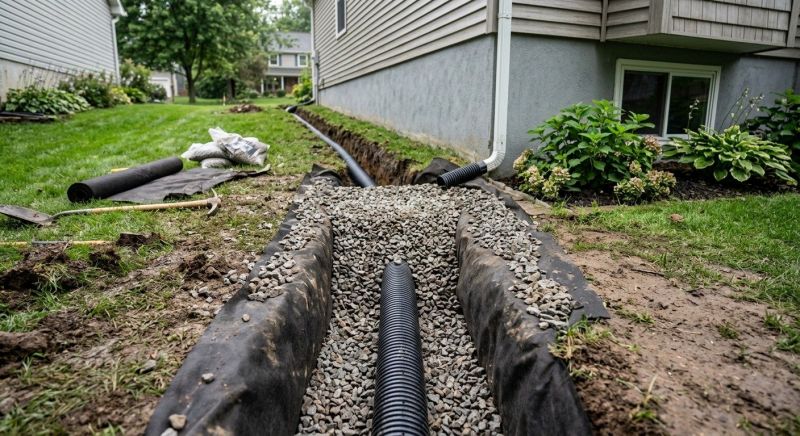 French Drain Replacement in Birmingham, AL