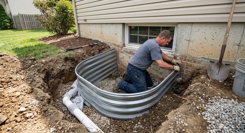 Window Well Waterproofing in Denver County, CO