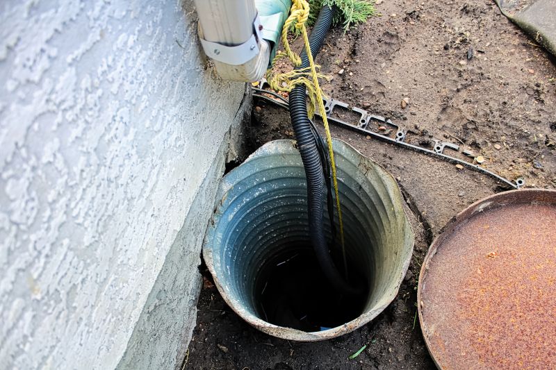 Yard Drainage Pump Installation